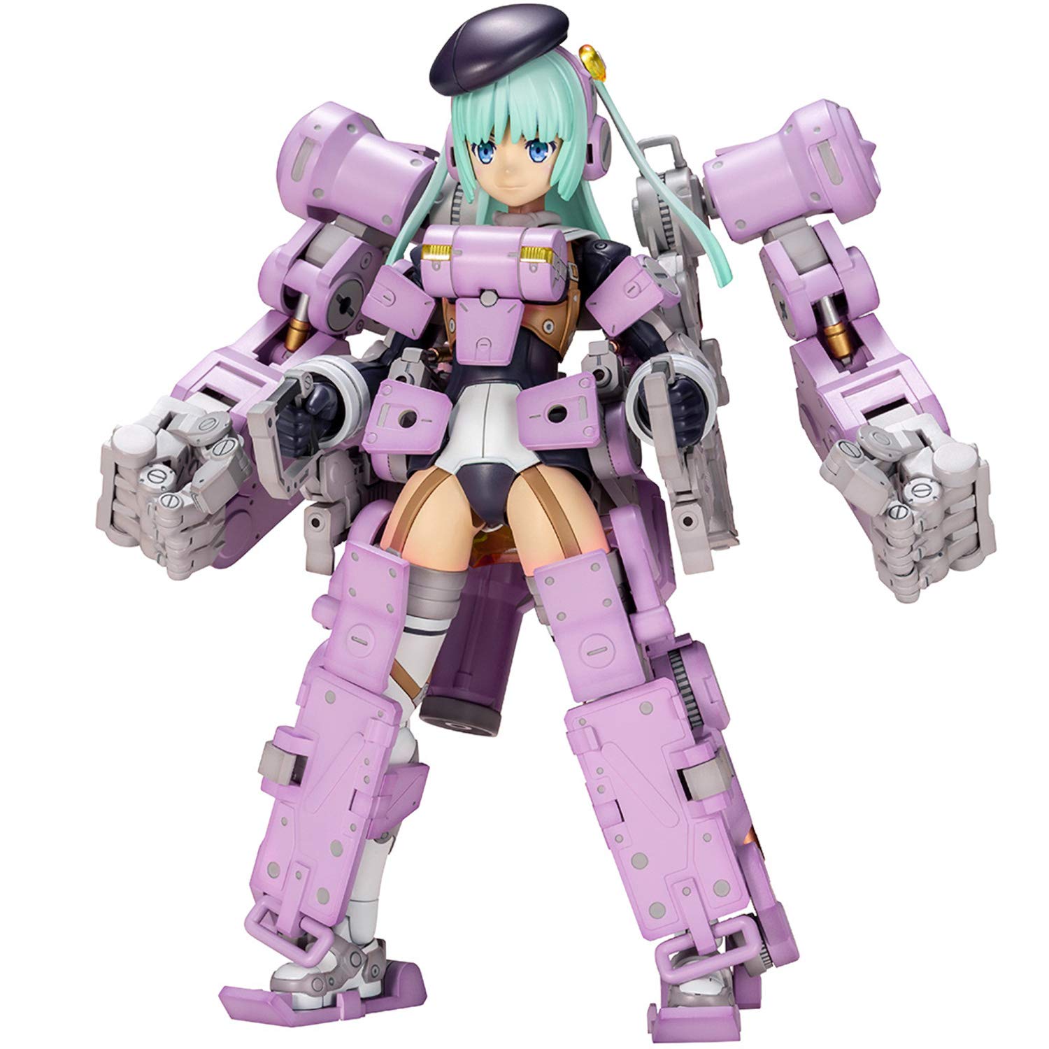 【中古】【人並み外れたに好いたらしい】フレームアームズ・ガール グライフェン Ultramarine Violet Ver. 全高約150粍 NON規摸 プラモデル