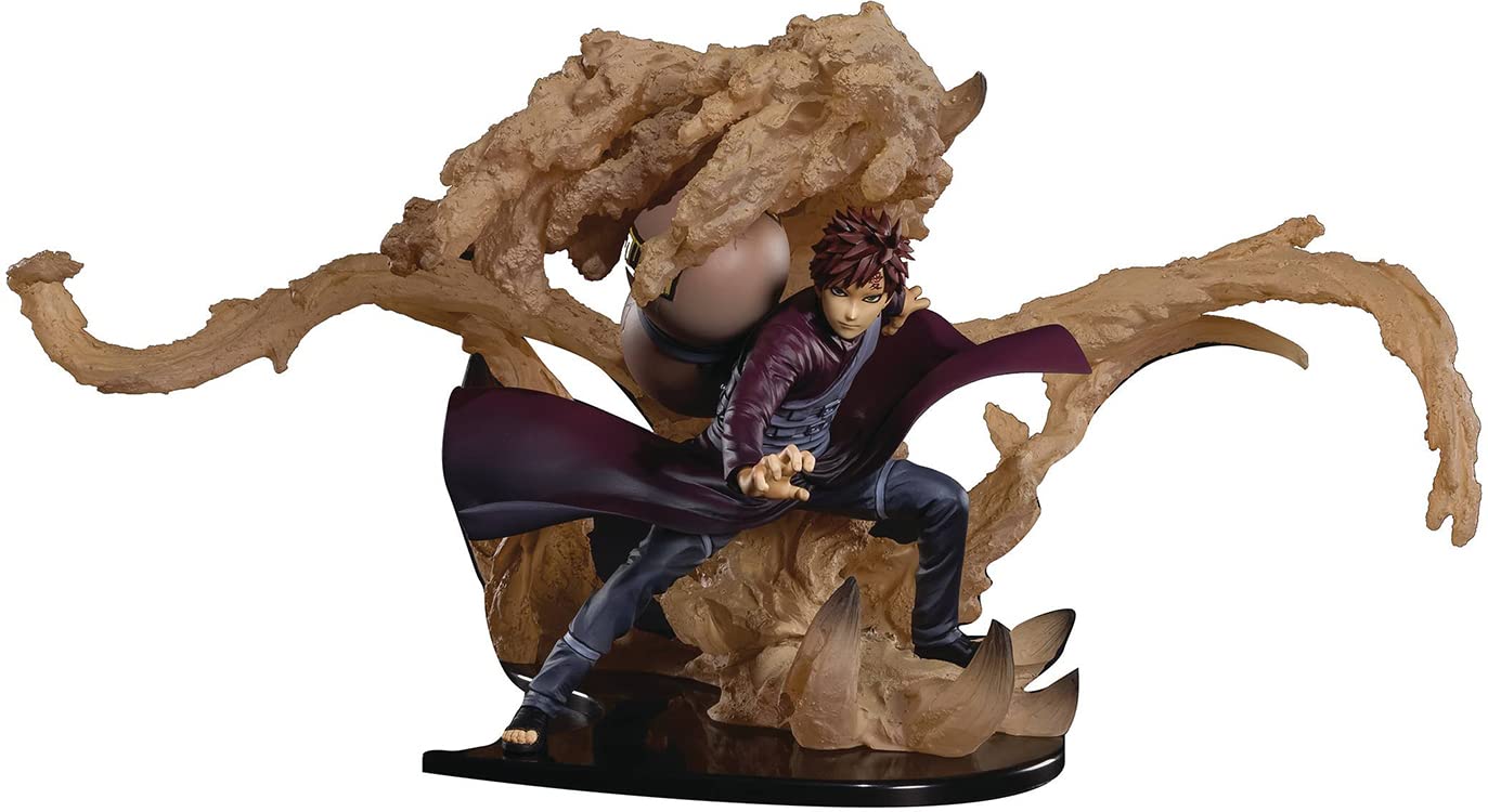 【中古】【非常に良い】TAMASHII NATIONS フィギュアーツZERO NARUTO-ナルト- 我愛羅-疾風伝- 絆Relation 約170mm PVC&ABS製 塗装済み完成品フィギュア