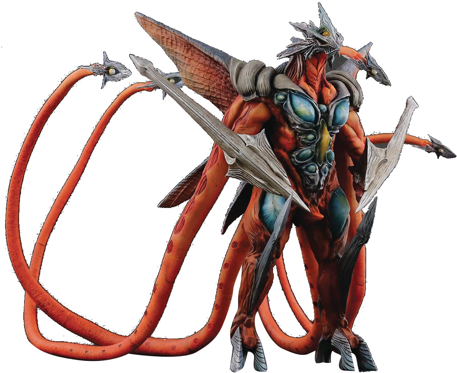 【中古】【非常に良い】エクスプラス GARAGE TOY 大怪獣シリーズ 大映特撮編 イリス 全高約260mm PVC製 塗装済み 完成品 フィギュア 一部組立有