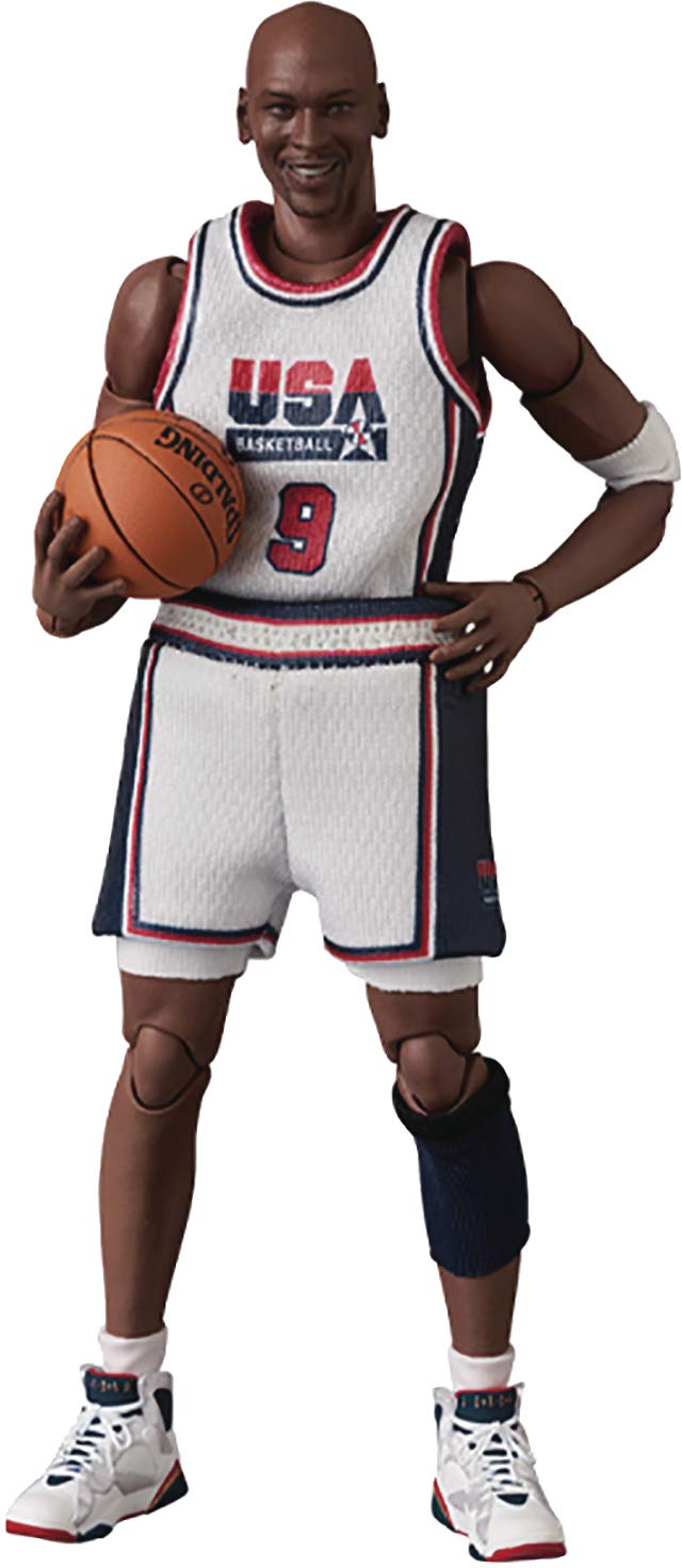 【中古】【非常に良い】メディコム・トイ MAFEX マフェックス No.132 Michael Jordan マイケル ジョーダン 1992 TEAM USA 全高約170mm 塗装済み アクションフィギュア