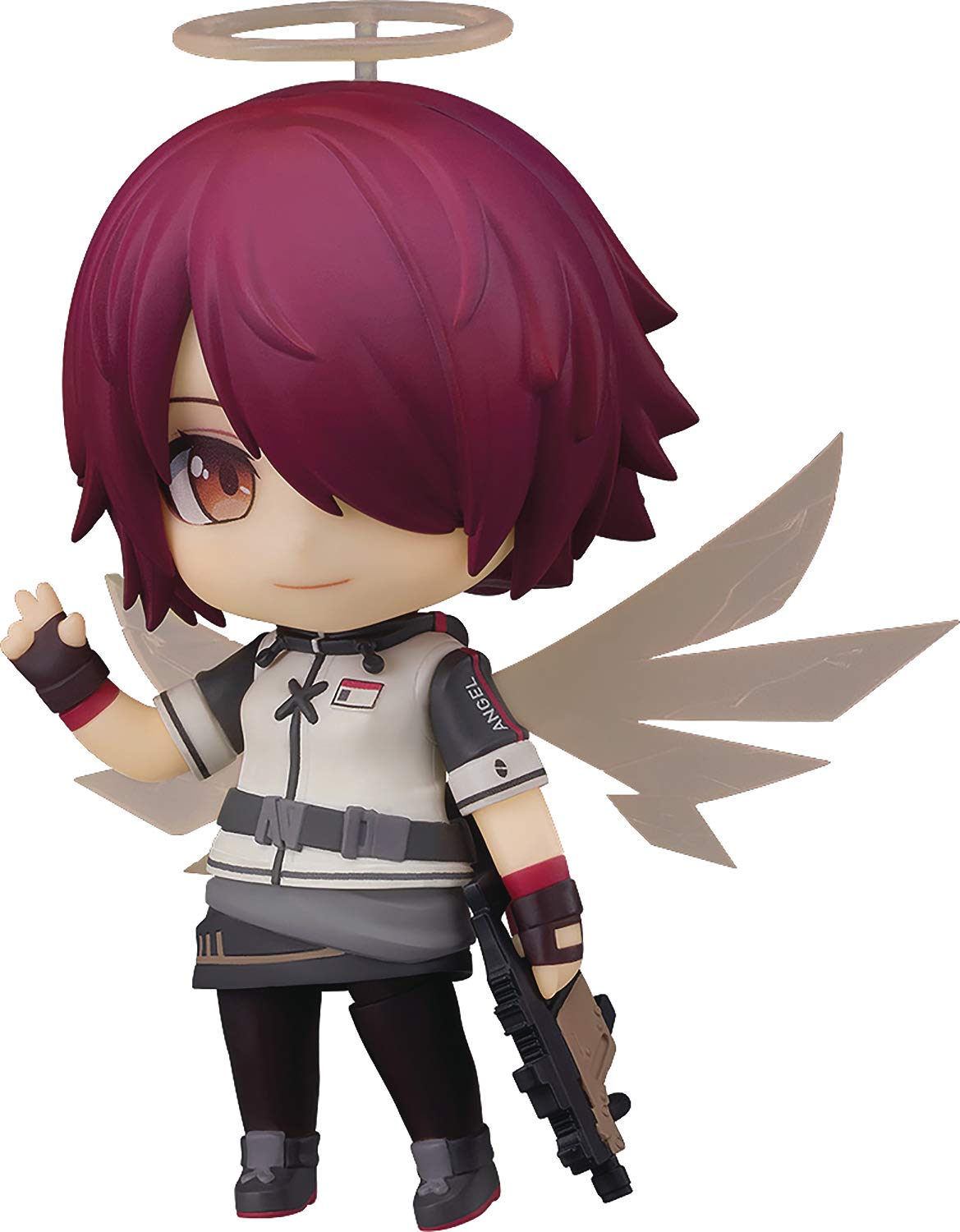 【中古】【非常に良い】グッドスマイルアーツ上海 ねんどろいど アークナイツ エクシア ノンスケール ABS&PVC製 塗装済み可動フィギュア