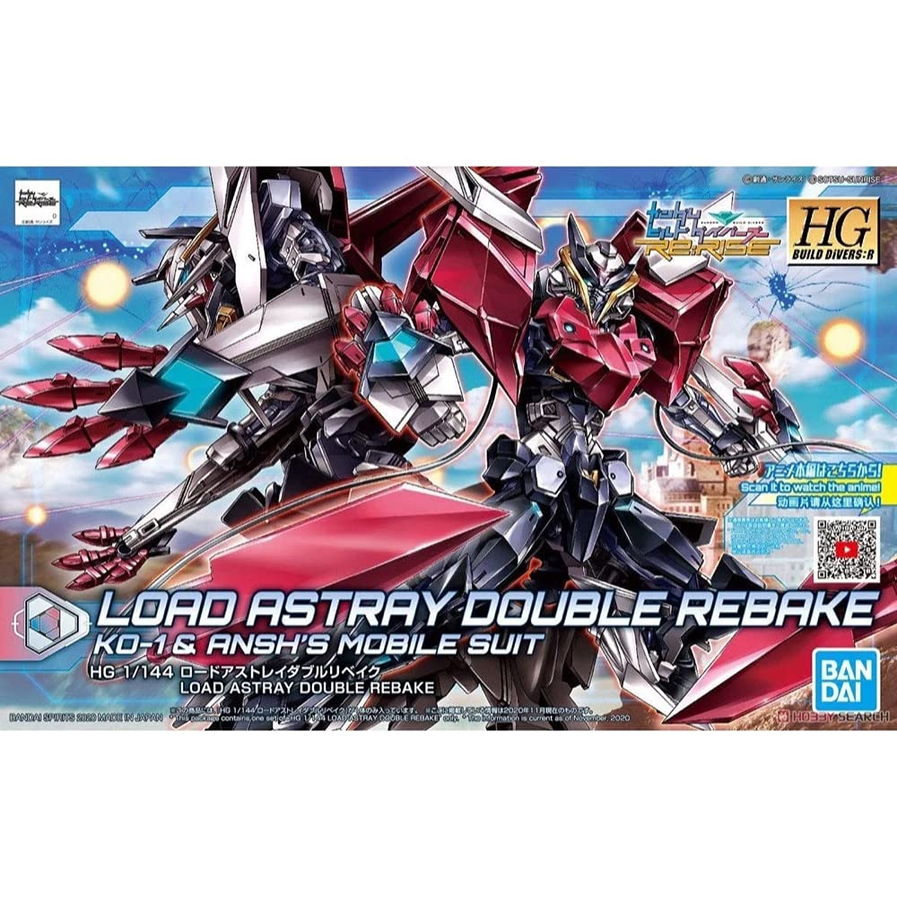 【中古】【非常に良い】HGBD:R ガンダムビルドダイバーズRe:RISE ガンダムアストレイ系新機体(仮) 1/144スケール 色分け済みプラモデル