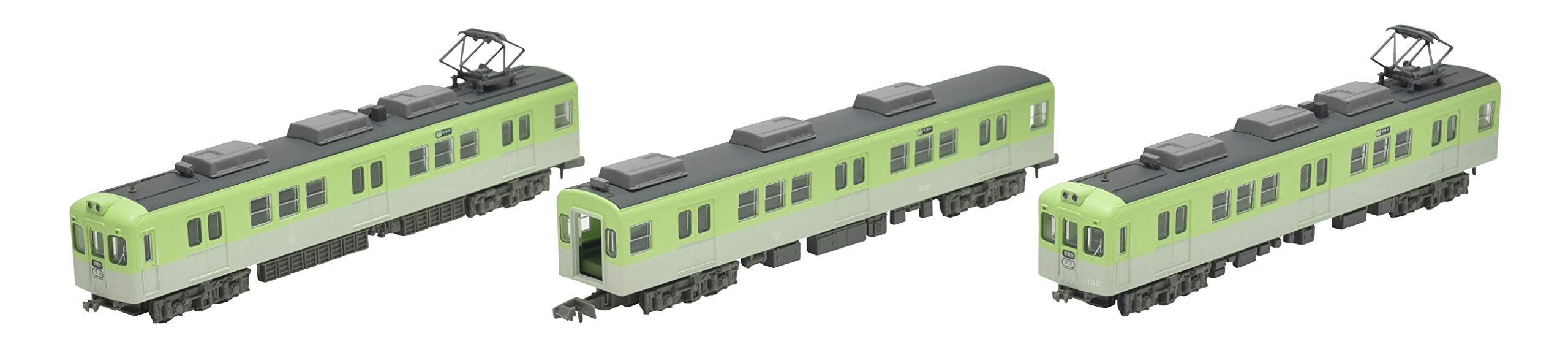 【中古】【非常に良い】トミーテック 鉄道コレクション 鉄コレ 神戸電鉄デ1150形1151編成メモリアルトレイン 3両セット ジオラマ用品 (メーカー初回受注限定生産) 312710