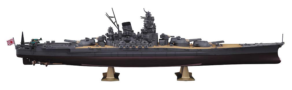 【中古】【人並み外れたに好いたらしい】ハセガワ 1/450 日本米国海軍 軍艦 大和 打ち上げる80周年不死化 プラモデル SP466