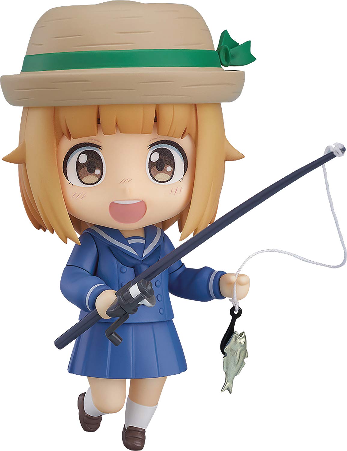 【中古】【非常に良い】ねんどろいど 放課後ていぼう日誌 鶴木陽渚 ノンスケール ABS&PVC製 塗装済み可動フィギュア