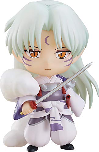 【中古】【非常に良い】ねんどろいど 犬夜叉 殺生丸 ノンスケール ABS&PVC製 塗装済み可動フィギュア