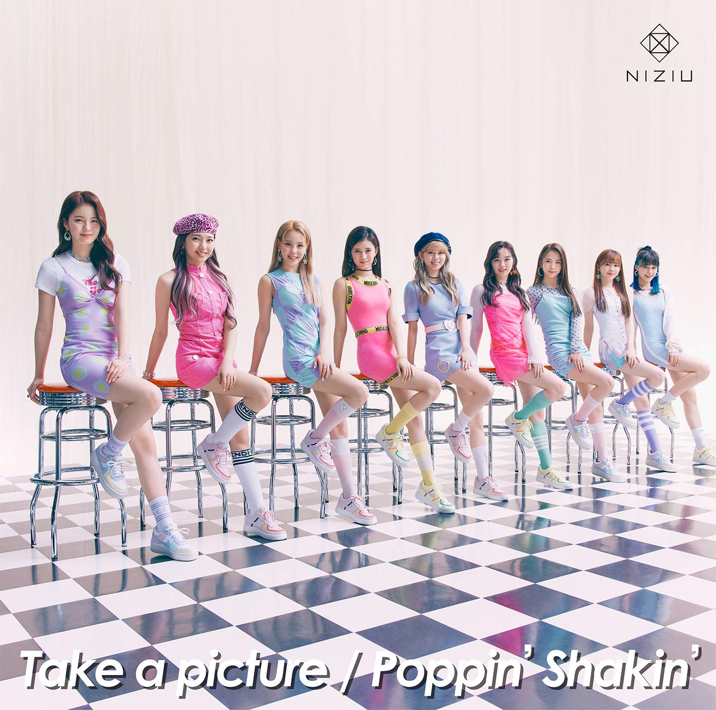【中古】【非常に良い】Take a picture/Poppin Shakin (盤A) (メガジャケ付)