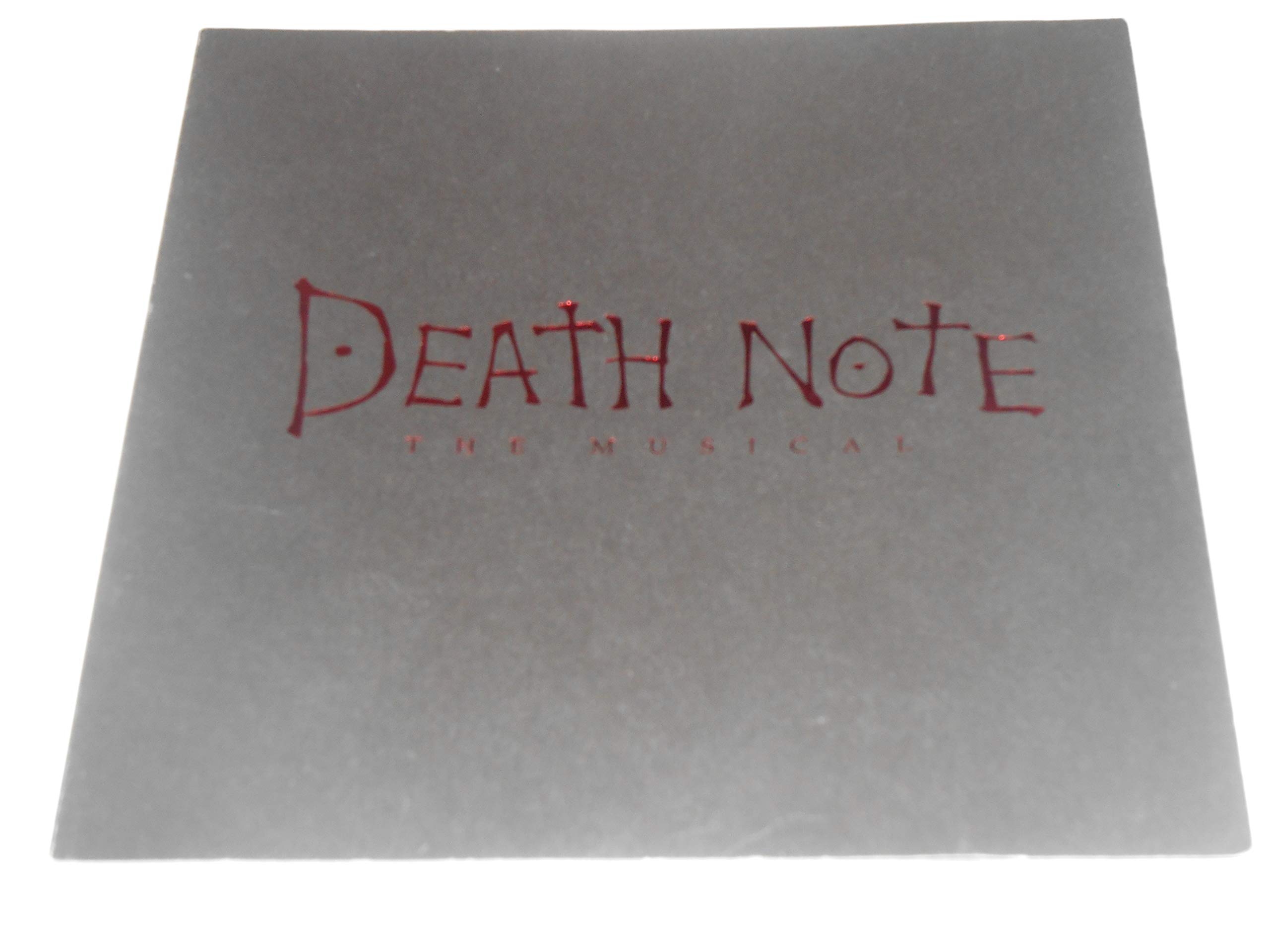【中古】【非常に良い】2017年公演パンフレット デスノート 浦井健治 柿澤勇人 小池徹平 濱田めぐみ 石井一孝 公演パンフレット画像