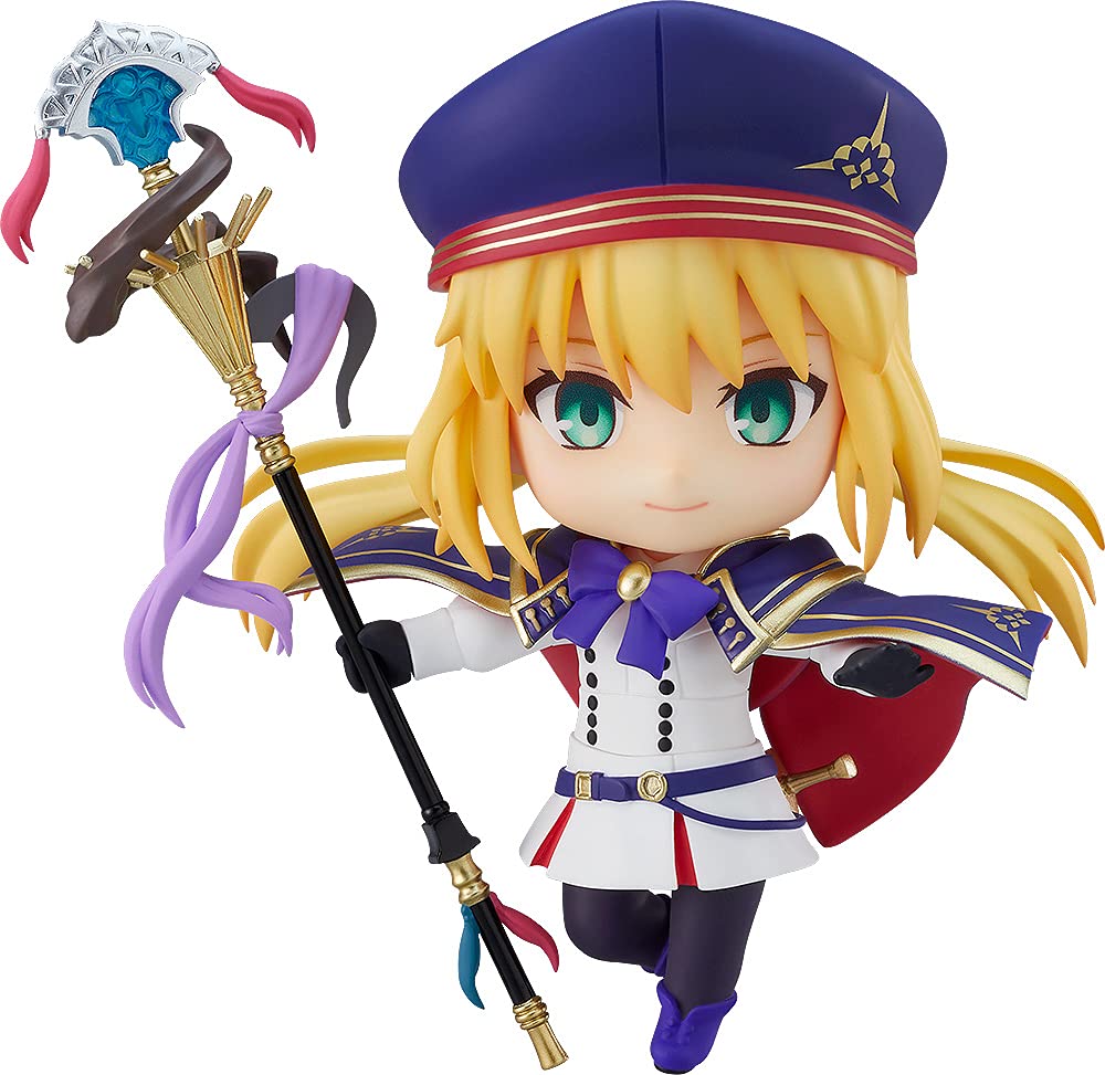 【中古】【非常に良い】ねんどろいど Fate/Grand Order キャスター/アルトリア・キャスター ノンスケール ABS&PVC製 塗装済み可動フィギュア