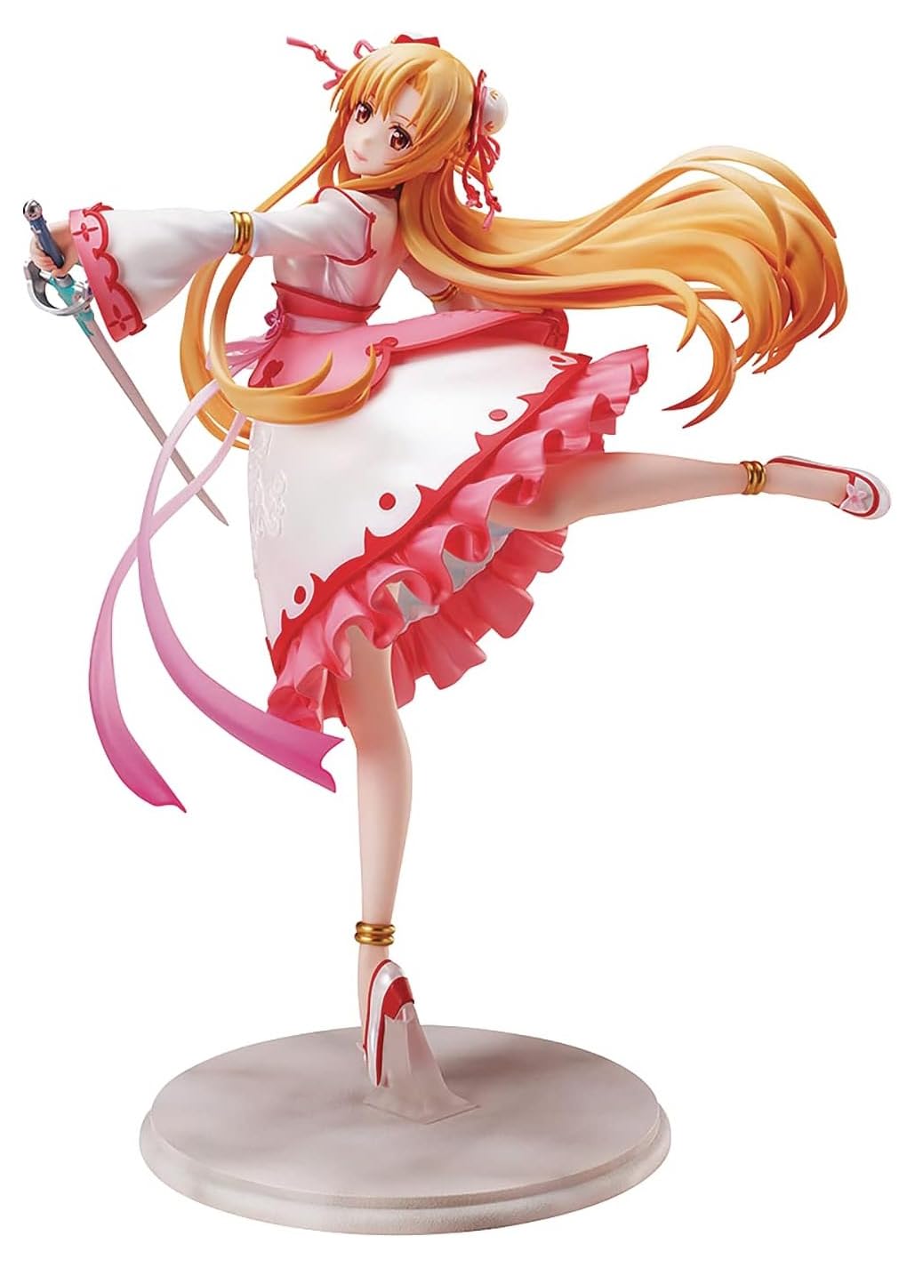 【中古】【非常に良い】【特典】ソードアート・オンライン アリシゼーション War of Underworld アスナ チャイナドレスver. 1/7 完成品フィギュア