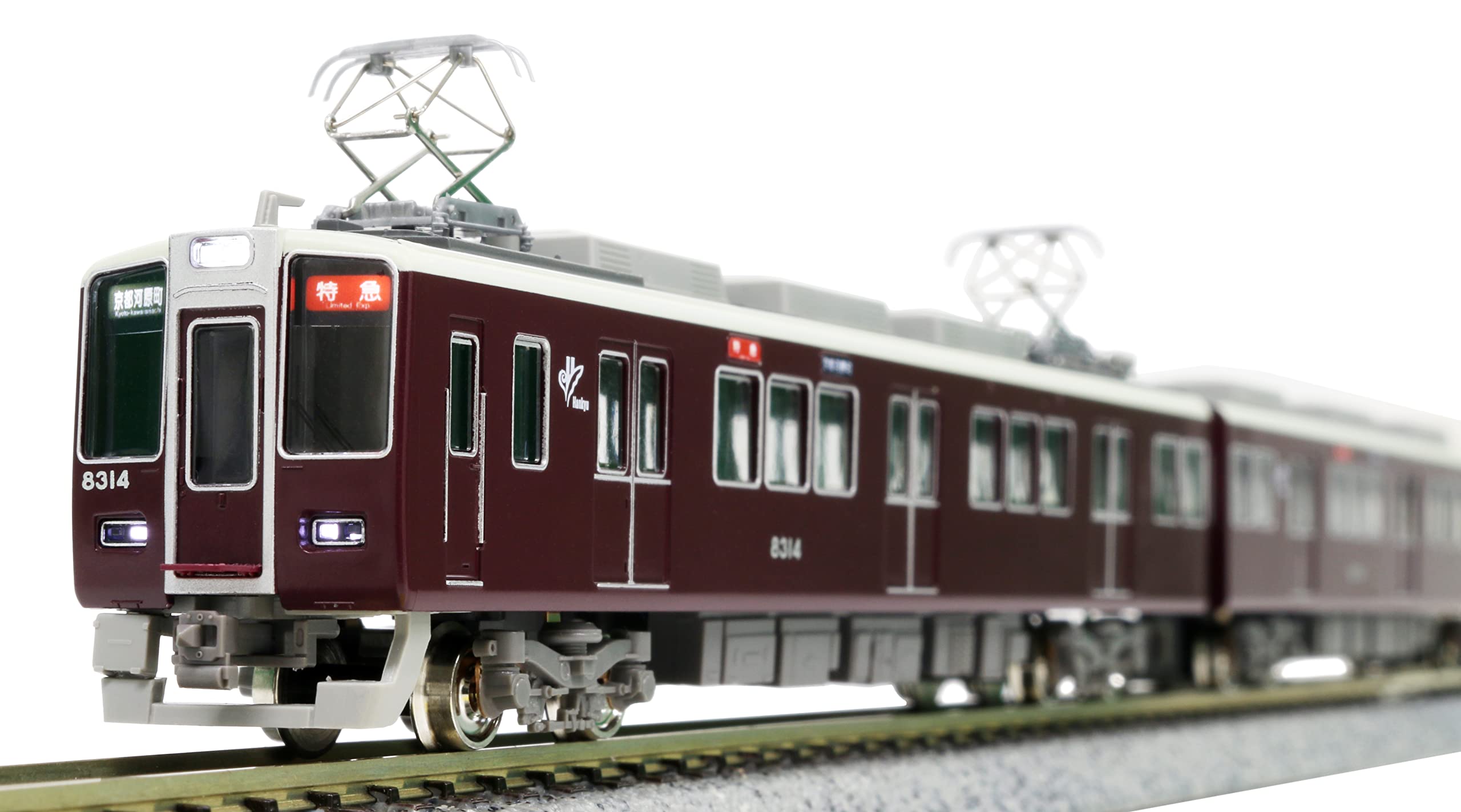 【中古】【非常に良い】グリーンマックス Nゲージ 阪急8300系 (2次車・8314編成・白ライト)基本6両編成セット (動力付き) 31521 鉄道模型 電車|スカイマーケットプラス