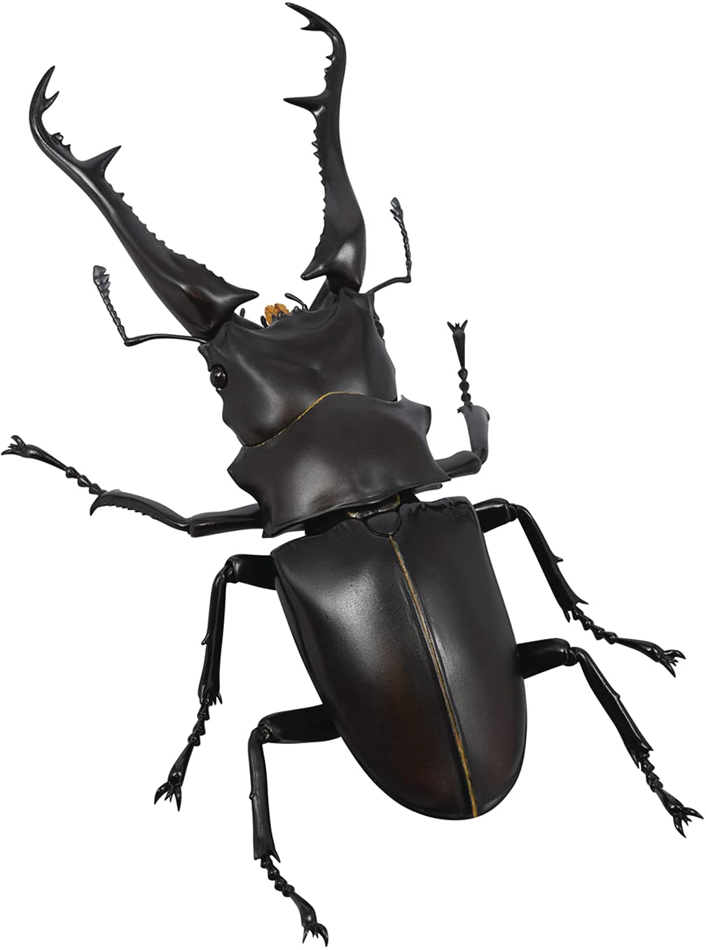 【中古】【非常に良い】海洋堂 REVO GEO ギラファノコギリクワガタ (Prosopocoilus giraffa) 全長210mm PVC & ABS製 塗装済み 可動フィギュア RG007