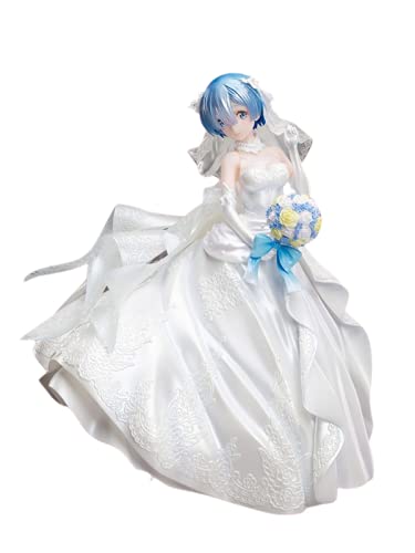 【中古】【非常に良い】Re：ゼロから始める異世界生活 レム -ウエディングドレス- 1/7 完成品フィギュア｜スカイマーケットプラス