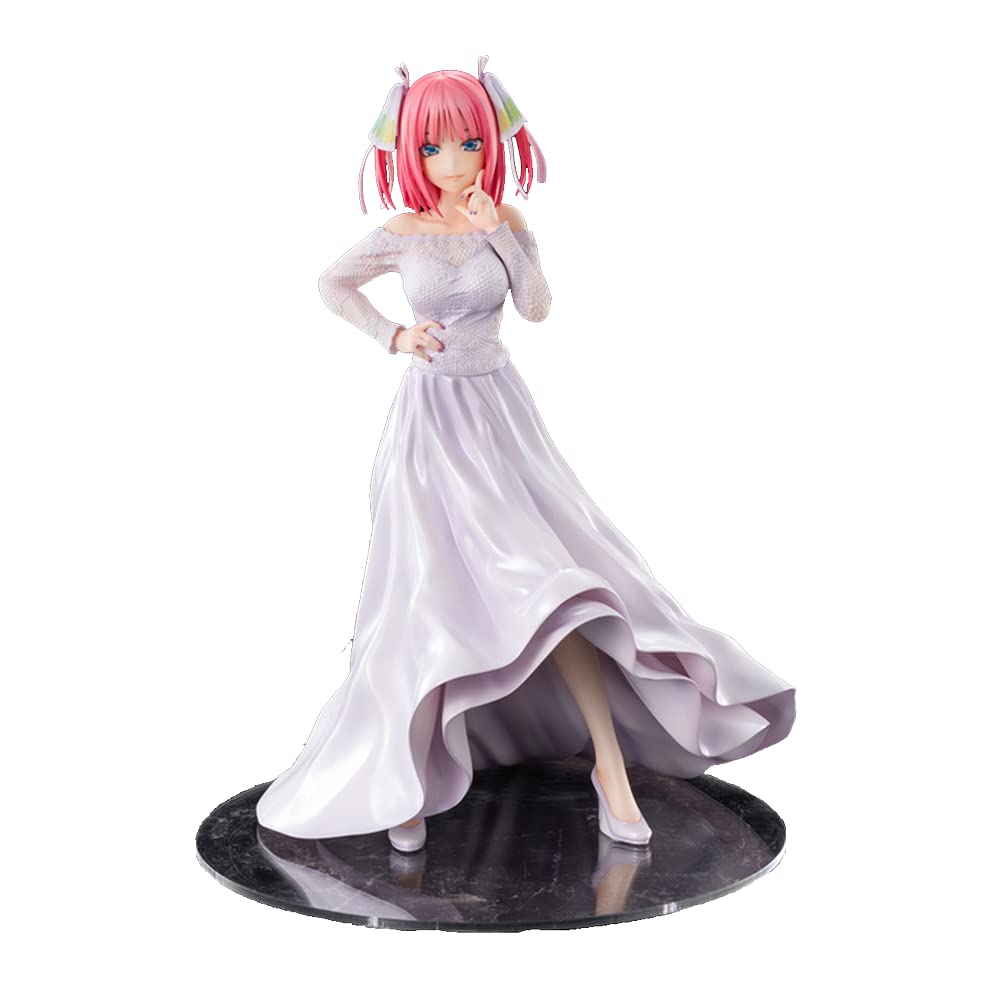 【中古】【非常に良い】AMAKUNI 五等分の花嫁∬ 中野二乃 ウェディングVer. 1/7スケール PVC製 塗装済み 完成品 フィギュア|スカイマーケットプラス