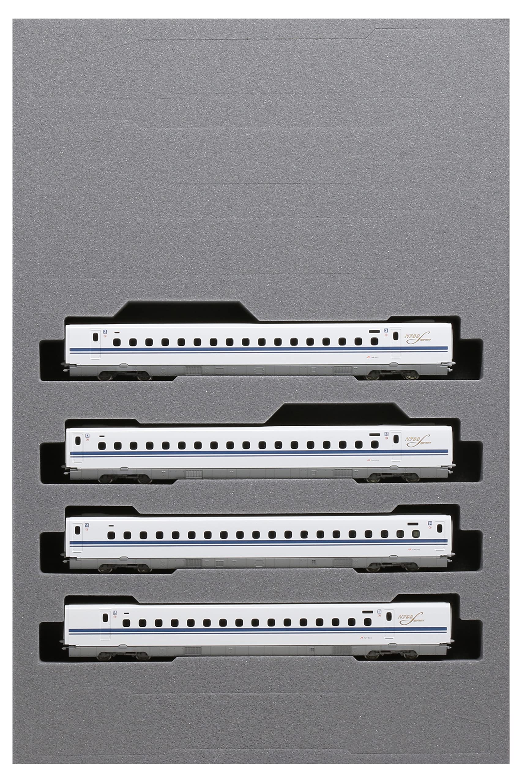 【中古】【非常に良い】KATO Nゲージ 10-1698 N700S 新幹線 のぞみ 増結セットA 4両 鉄道模型 電車