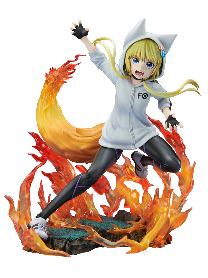【中古】【非常に良い】TVアニメ「怪物事変」 紺 1/8スケール PVC&ABS製 約185mm 彩色済完成品フィギュア