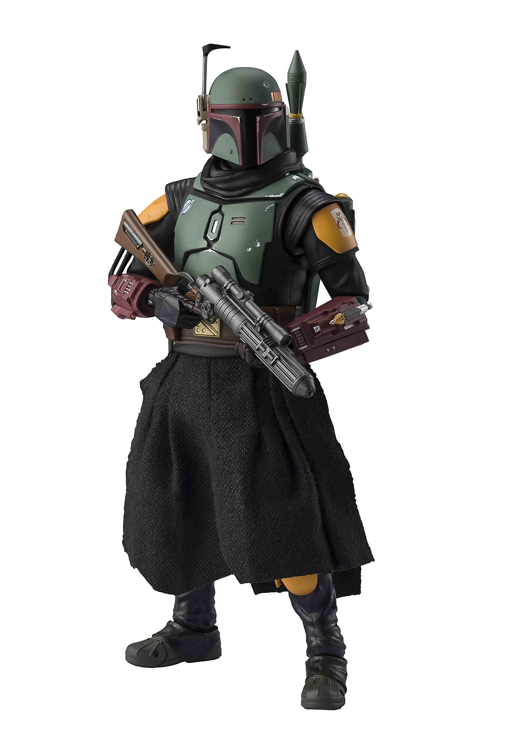 【中古】【非常に良い】TAMASHII NATIONS S.H.フィギュアーツ スター・ウォーズ ザ?マンダロリアン (STAR WARS:The Mandalorian) ボバ・フェット 約155mm ABS&PVC&