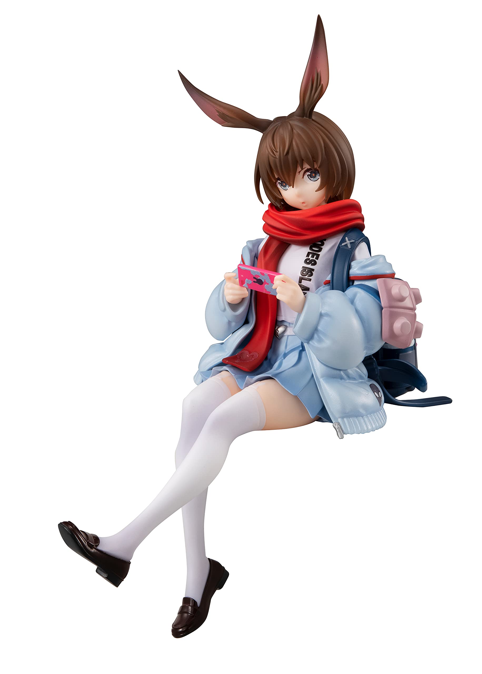 【中古】【非常に良い】フリュー ぬーどるストッパーフィギュア アークナイツ アーミヤ 全高約130mm ATBC-PVC製 塗装済み 完成品 フィギュア