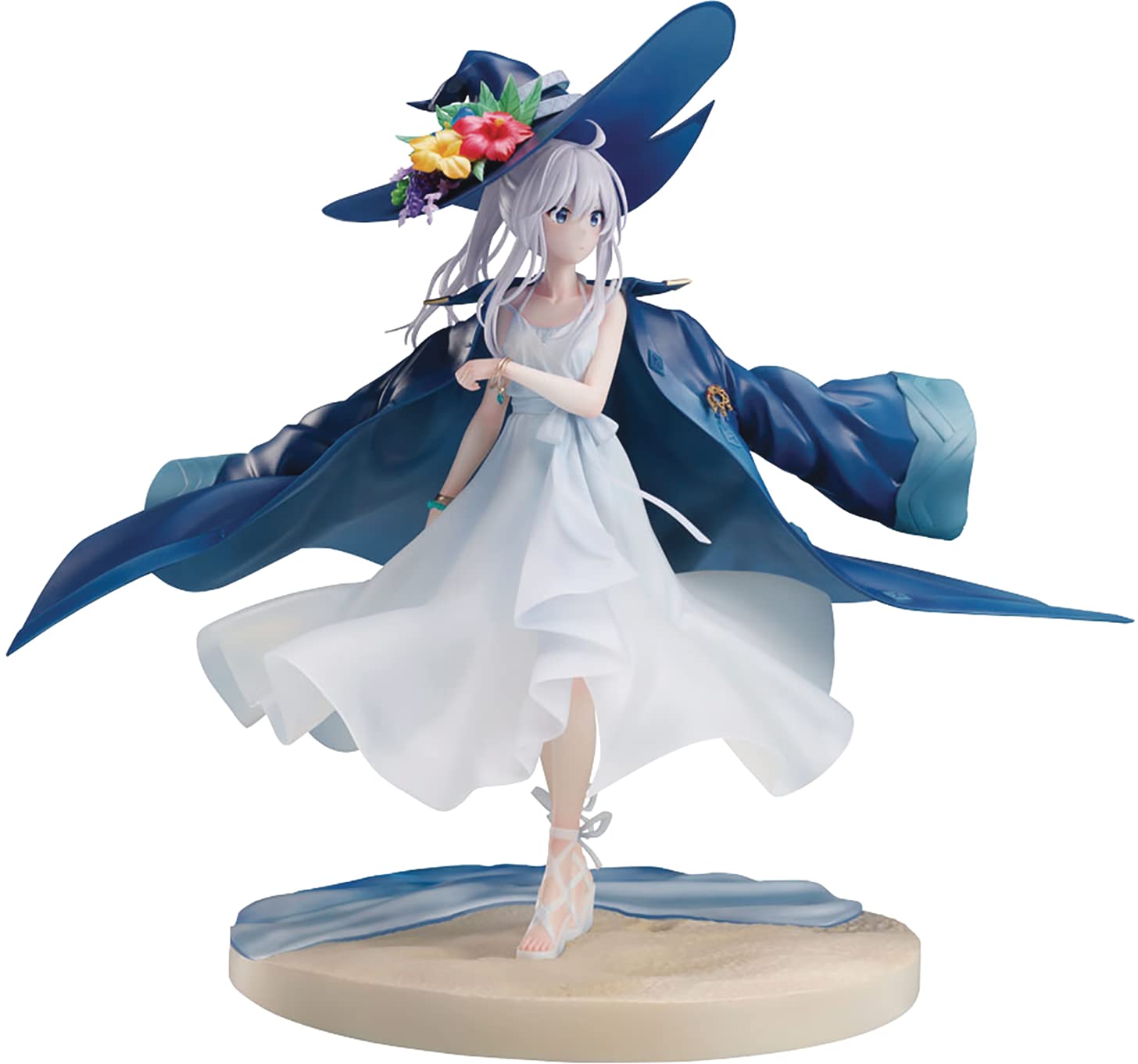 【中古】【非常に良い】フリュー 魔女の旅々 イレイナ サマーワンピースVer. 1/7スケール PVC製 塗装済み 完成品 フィギュア FR95704|スカイマーケットプラス