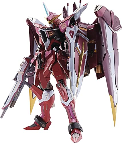 【中古】【非常に良い】TAMASHII NATIONS METAL BUILD 機動戦士ガンダムSEED ジャスティスガンダム 約180mm ABS&PVC&ダイキャスト製 塗装済み可動フィギュア｜スカイマーケットプラス