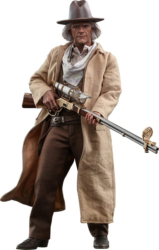 【中古】【非常に良い】ムービー・マスターピース バック・トゥ・ザ・フューチャー PART3 エメット・ブラウン博士 1/6スケールフィギュア