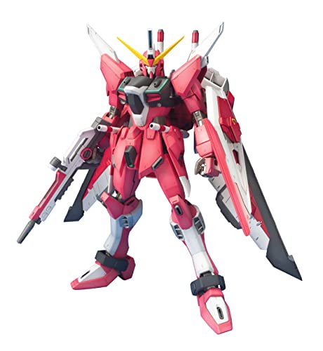 【中古】【非常に良い】MG 機動戦士ガンダムSEED DESTINY インフィニットジャスティスガンダム 1/100スケール 色分け済みプラモデル｜スカイマーケットプラス