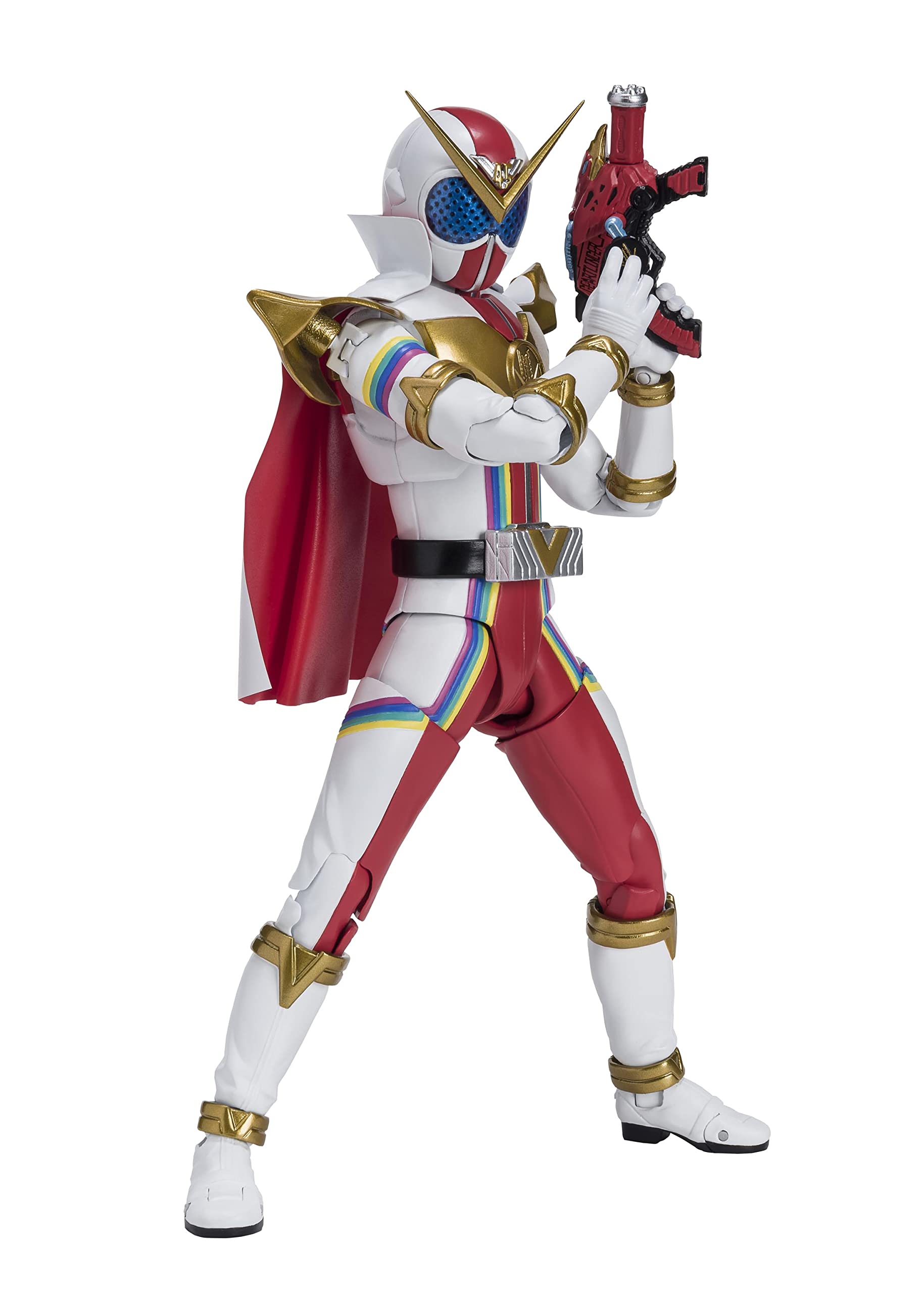 【中古】【非常に良い】TAMASHII NATIONS S.H.フィギュアーツ 機界戦隊ゼンカイジャー ゼンカイザー 約145mm PVC・ABS製 塗装済み可動フィギュア｜スカイマーケットプラス