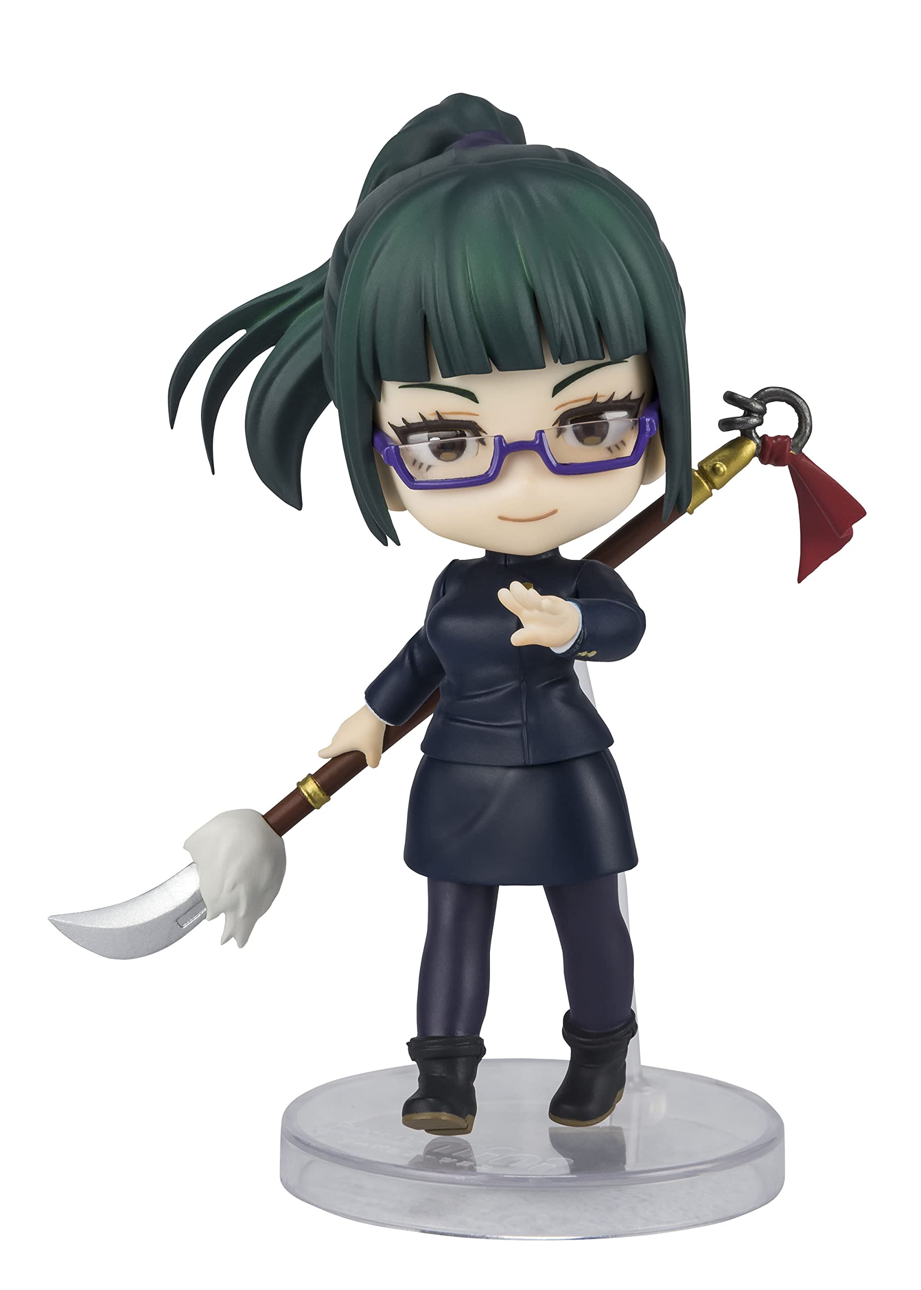 【中古】【非常に良い】TAMASHII NATIONS Figuarts mini 呪術廻戦 禪院真希 約90mm PVC&ABS製 塗装済み可動フィギュア