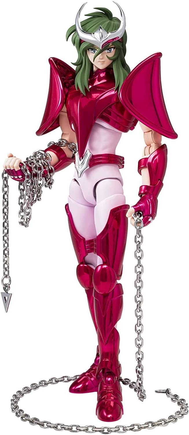 【中古】【人並み外れたに好いたらしい】TAMASHII NATIONS 聖義侠の士聖衣先祖伝承EX 聖義侠の士星矢 アンドロメダ瞬 (最終局面青銅聖衣) 約170粍 PVC\u0026ABS\u0026ダイキャスト製 塗り付ける済みモビール図形 BAS63724