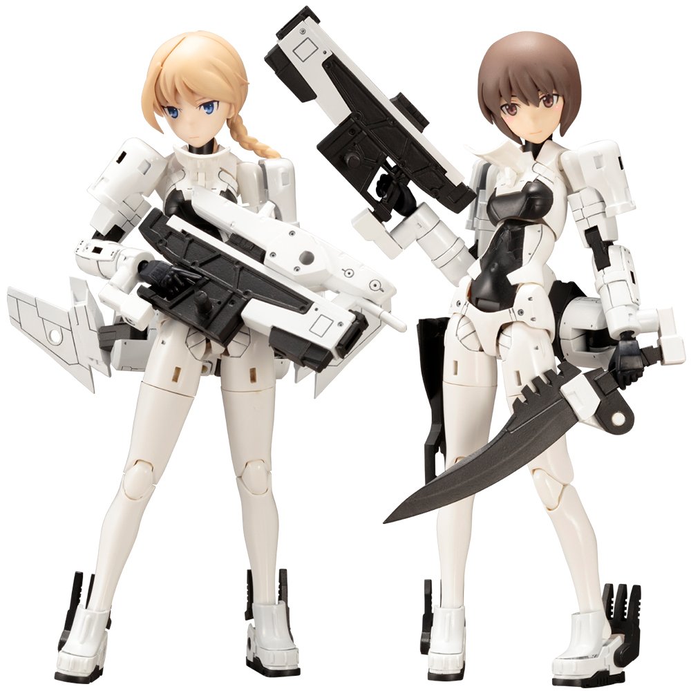 【中古】【非常に良い】壽屋(KOTOBUKIYA) メガミデバイス WISM・ソルジャー アサルト/スカウト 全高約140mm 1/1スケール プラモデル KP406X