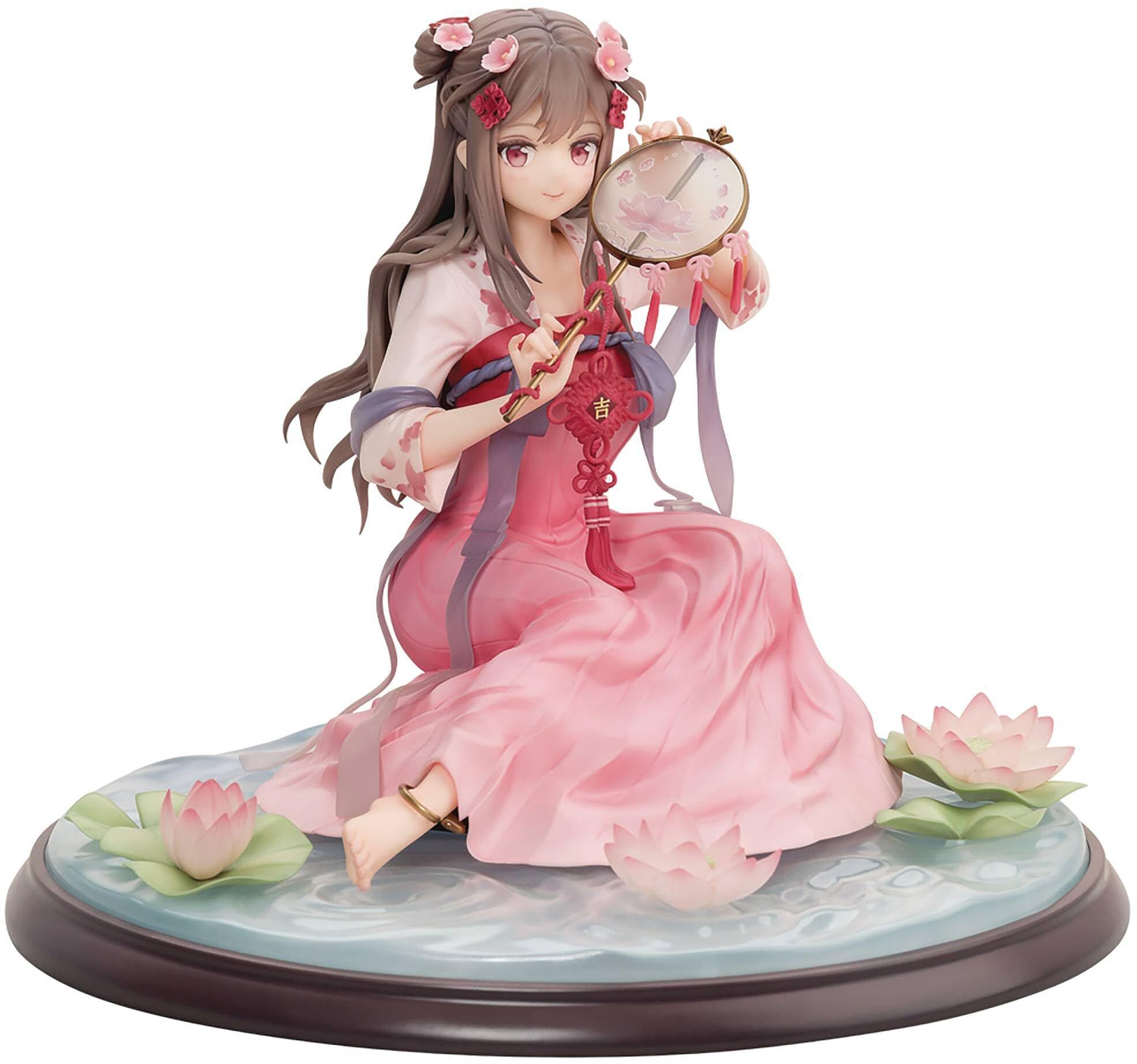 【中古】【非常に良い】APEX 『漢服少女』 映水芙蓉[えいすいふよう] 1/7スケール PVC&ABS製 塗装済み完成品フィギュア