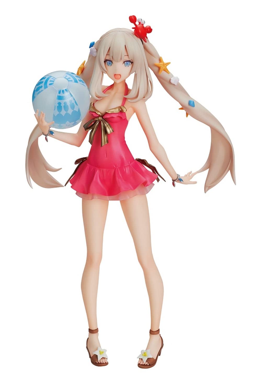 【中古】【非常に良い】アッセンブル・ヒロインズ 『Fate/Grand Order』 キャスター/マリー・アントワネット 【Summer Queens】 1/8スケール PVC&ABS製半完成品・組立フィギュアキット