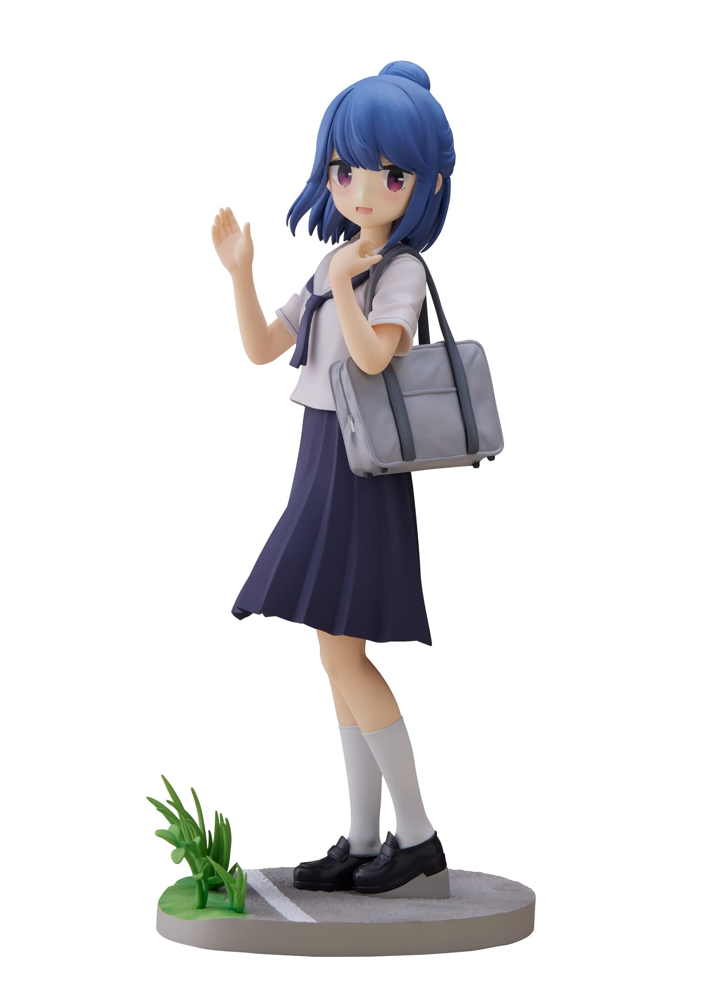 【中古】【非常に良い】ピーエムオフィスエー PLUM限定 志摩リン[中学生Ver.](ほほえみVer.) 表情パーツ付 腕パーツ付 1/7スケール PVC製 塗装済み 完成品 フィギュア LPF213