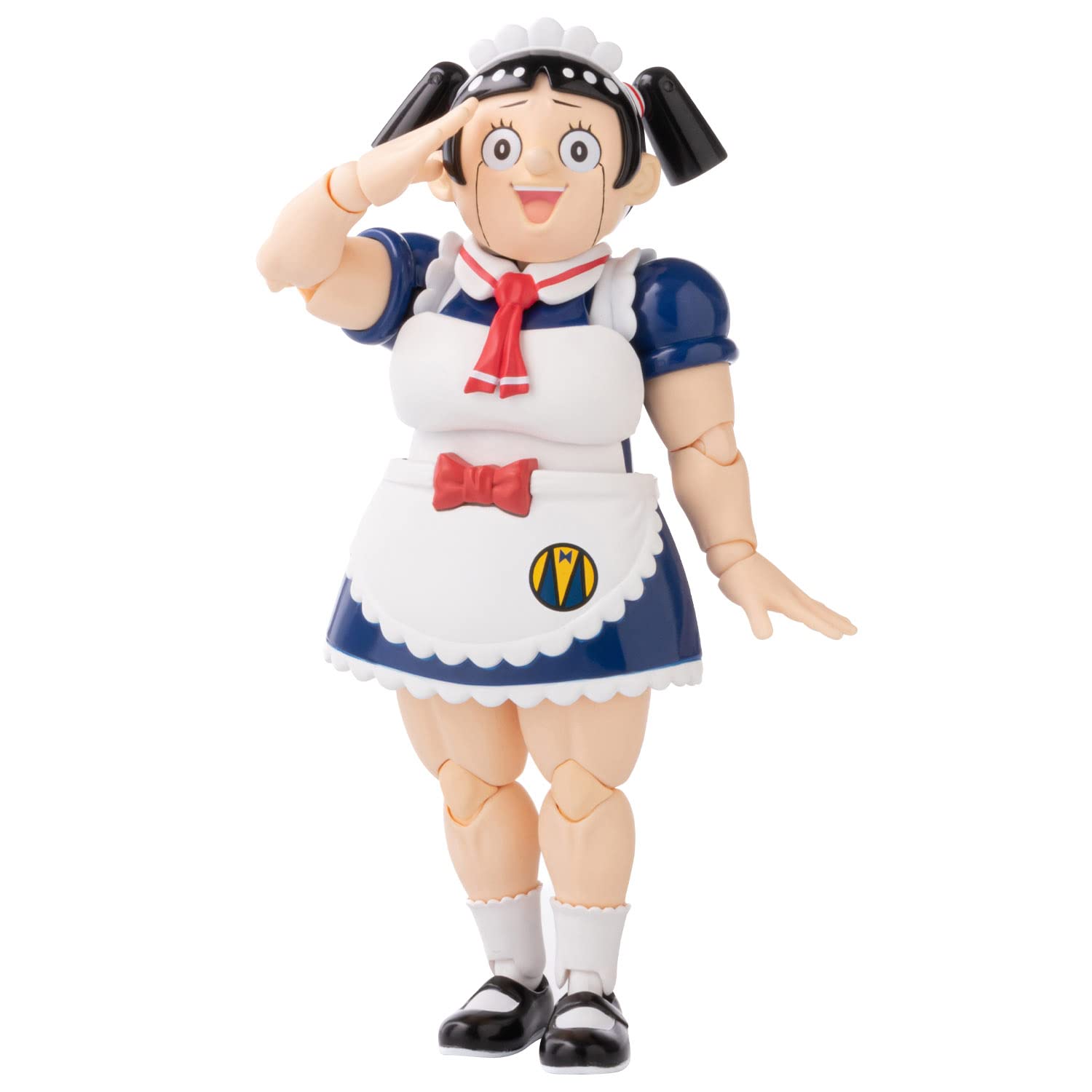 【中古】【非常に良い】RIOBOT 僕とロボコ 鋼鉄のロボコ アニメ版 ノンスケール ダイキャスト&ABS製 塗装済み完成品 アクションフィギュア ホワイト 全高約120ｍｍ 4571335880682