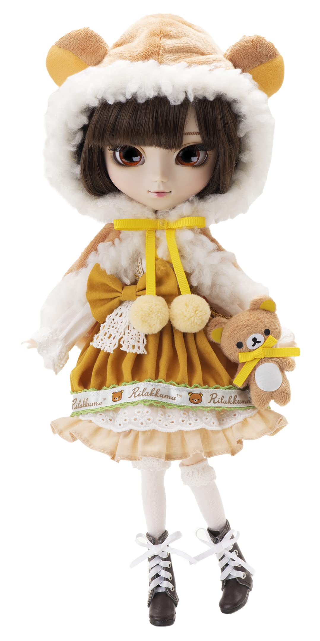 【中古】【非常に良い】グルーヴ Pullip リラックマ (Rilakkuma) 全高約310mm ノンスケール ABS製 塗装済み 可動フィギュア
