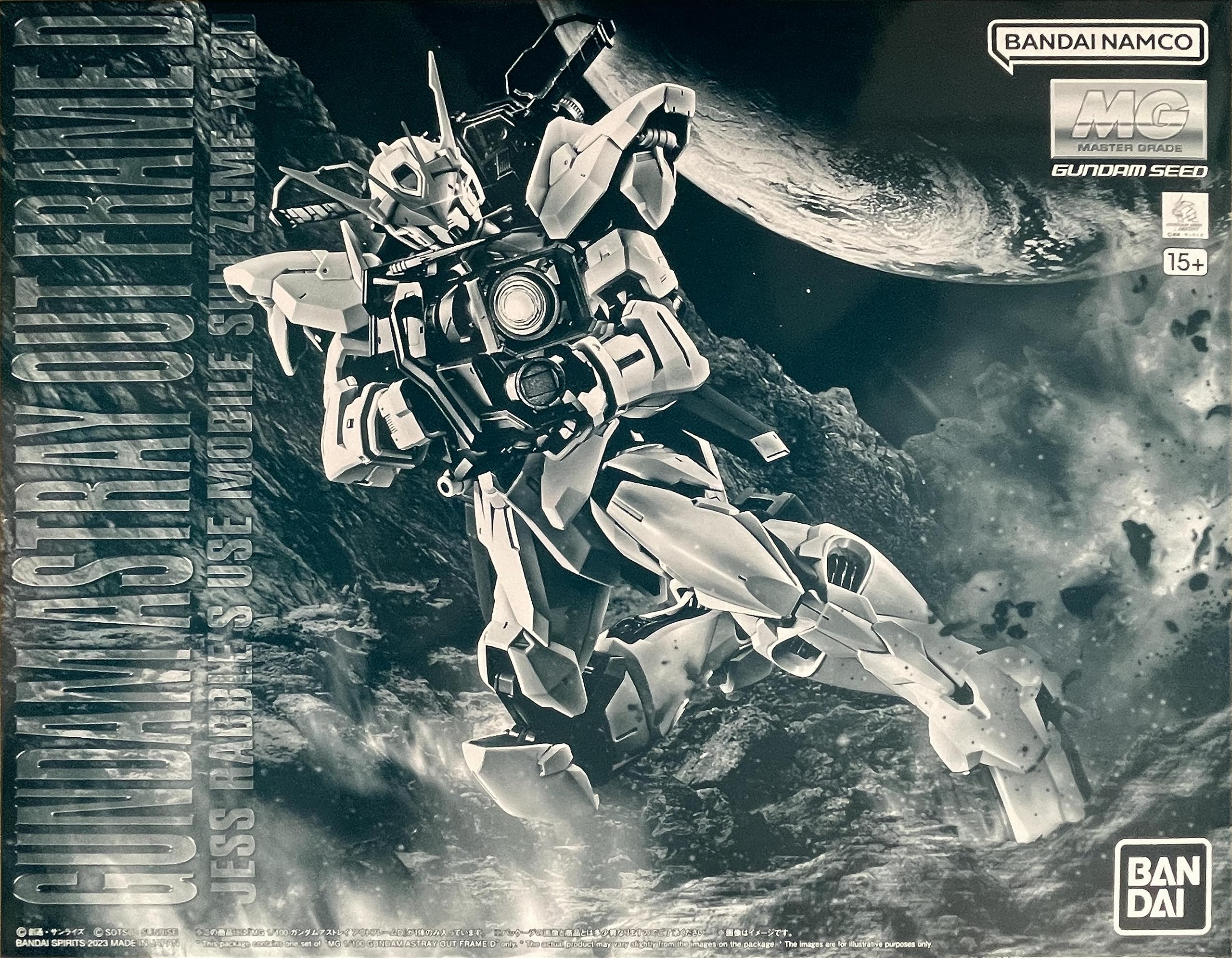 【中古】【非常に良い】バンダイ MG 1/100 ZGMF-X12D ガンダムASTRAY アウトフレームD JESS RABBLEs USE モービルスーツ