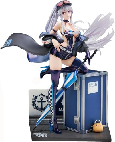【中古】【非常に良い】アズールレーン エンタープライズ ウィンド キャッチャーVer. 1/7スケール PVC&ABS製 塗装済み完成品フィギュア