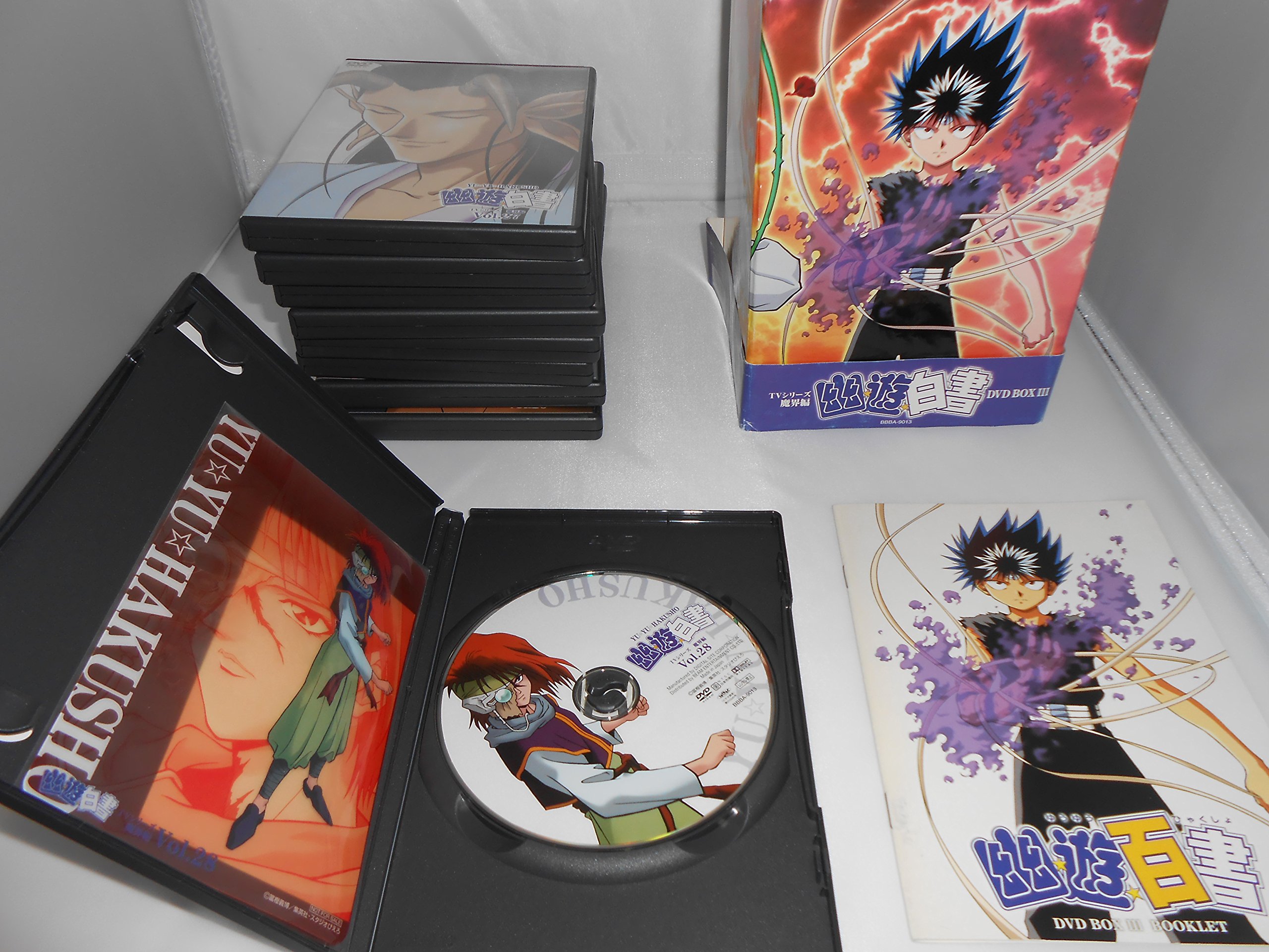 【中古】【非常に良い】幽☆遊☆白書 DVD-BOX 第3弾～魔界編～｜スカイマーケットプラス