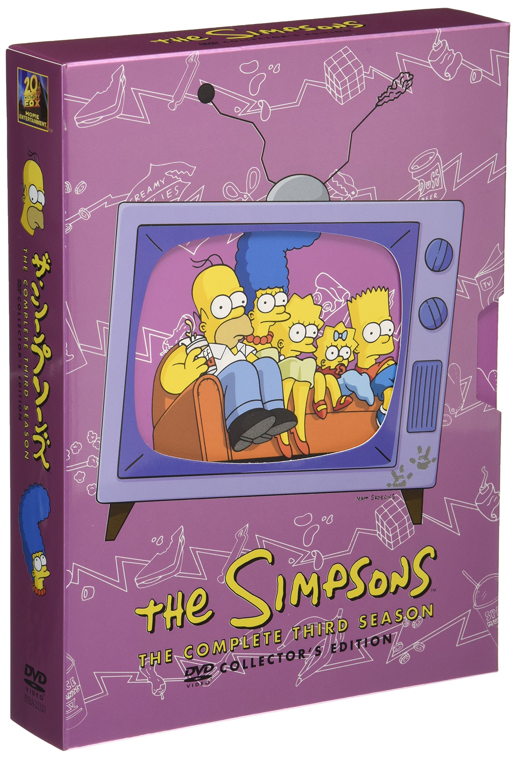 【中古】【非常に良い】ザ・シンプソンズ シーズン 3 DVD コレクターズBOX