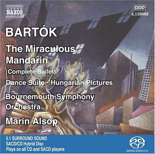 【中古】【非常に良い】Bartok: Miraculous Mandarin
