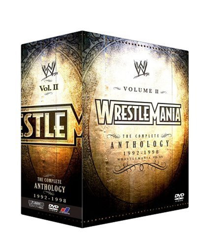 【中古】【非常に良い】WWE レッスルマニア・アンソロジーBOX2 VIII-XIV (3000) [DVD]