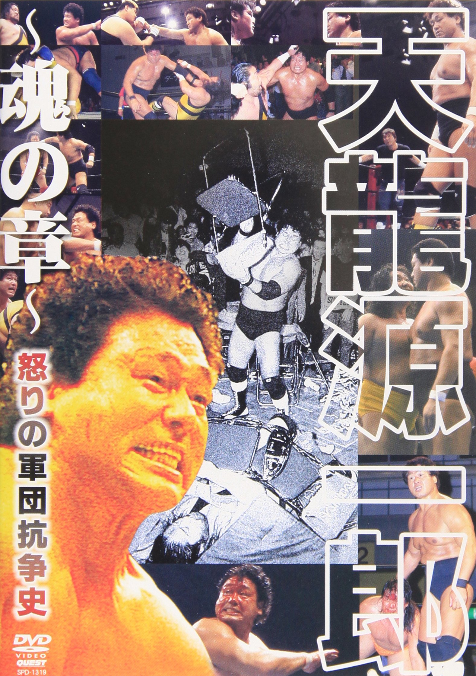 【中古】【非常に良い】天龍源一郎 魂の章 怒りの軍団抗争史 [DVD]