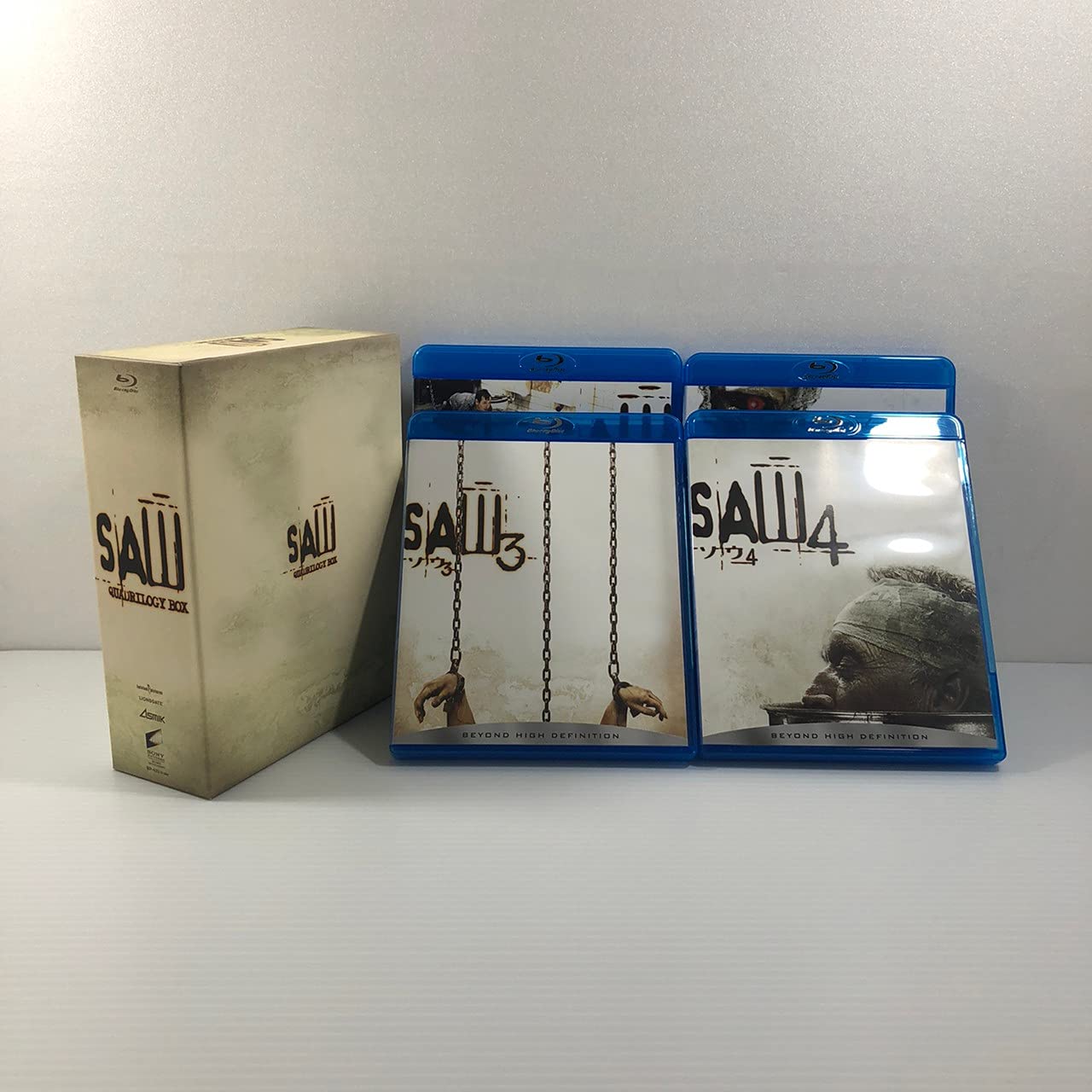 【中古】【非常に良い】ソウ クアドリロジーBOX(4枚組) [Blu-ray] 22,257円