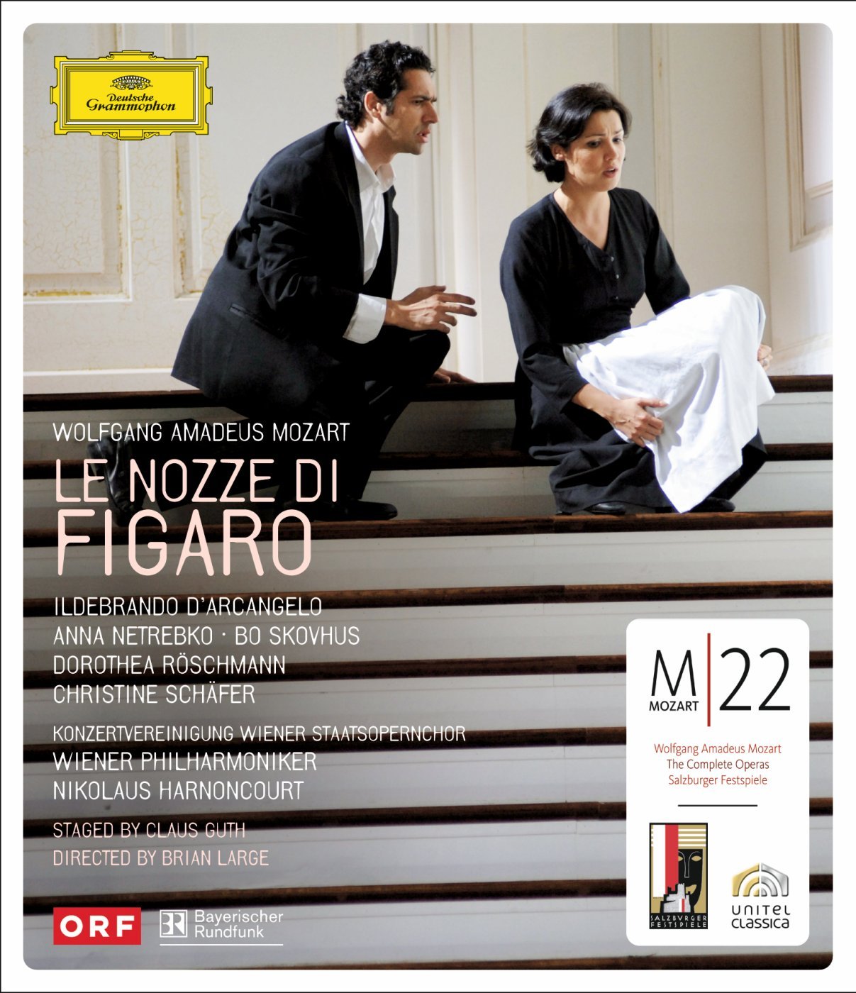 【中古】【非常に良い】Le Nozze Di Figaro / [Blu-ray] [Import] / モーツァルト『フィガロの結婚』全曲 グート演出 アーノンクール&ウィーン・フィル