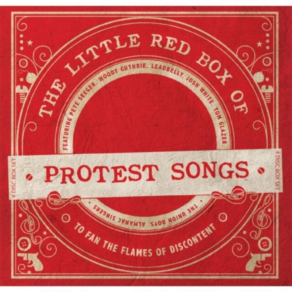 【中古】【非常に良い】Little Red Box of Protest Songs (W/Dvd)