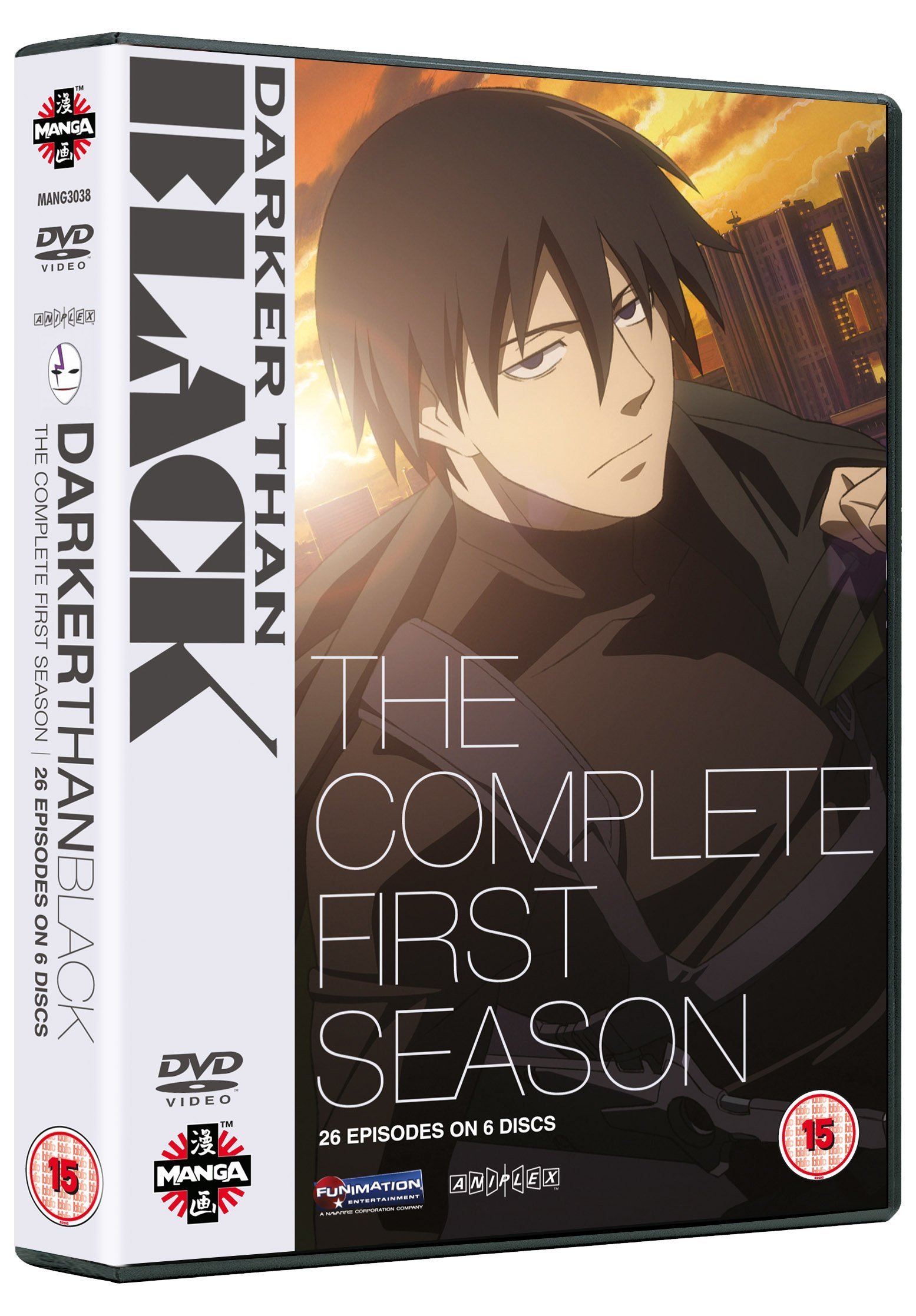 【中古】【非常に良い】DARKER THAN BLACK -黒の契約者- コンプリート DVD-BOX (全26話 626分) アニメ [DVD] [Import]