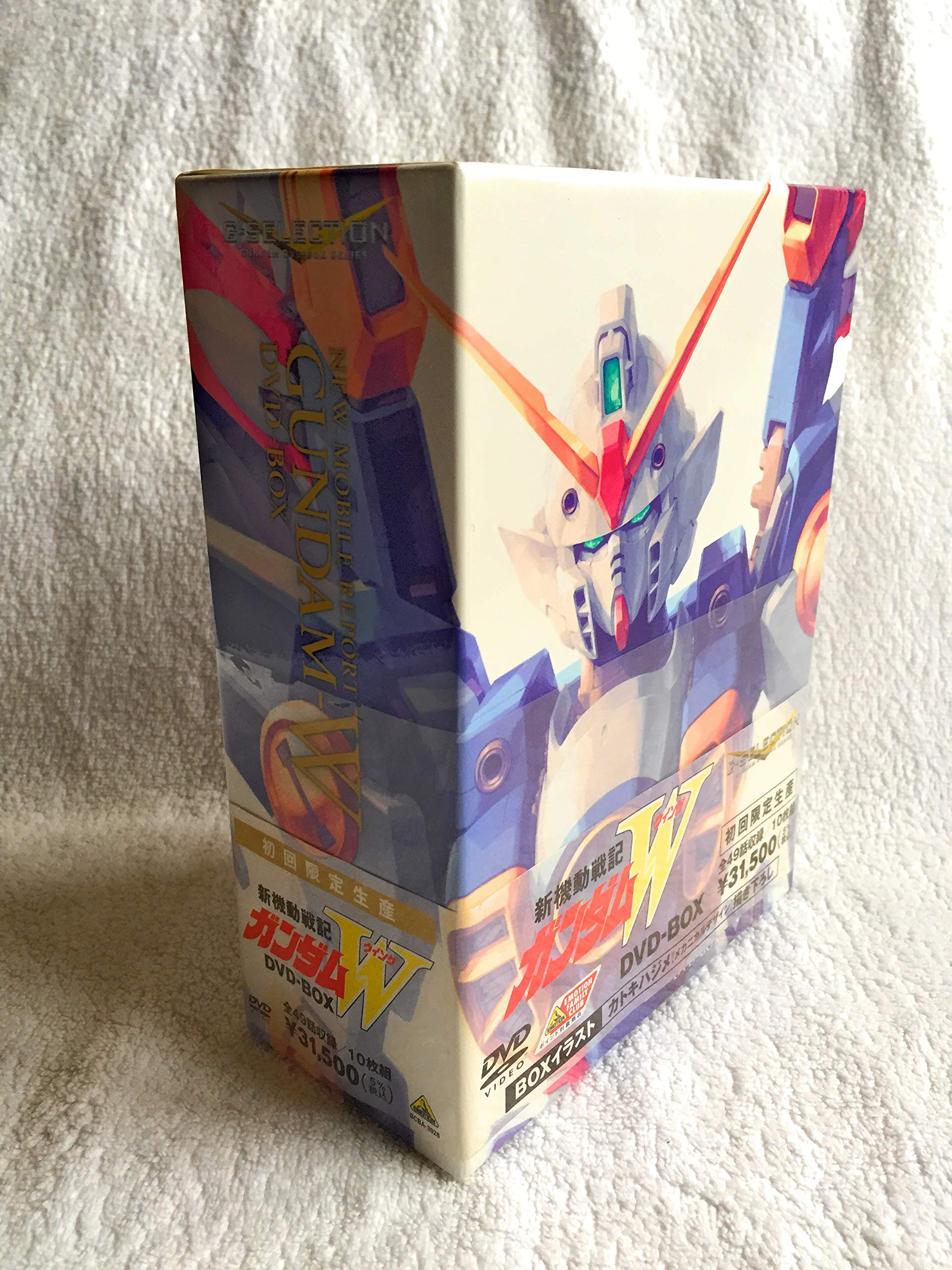 【中古】【非常に良い】G-SELECTION 新機動戦記ガンダムW DVD-BOX 【初回限定生産商品】