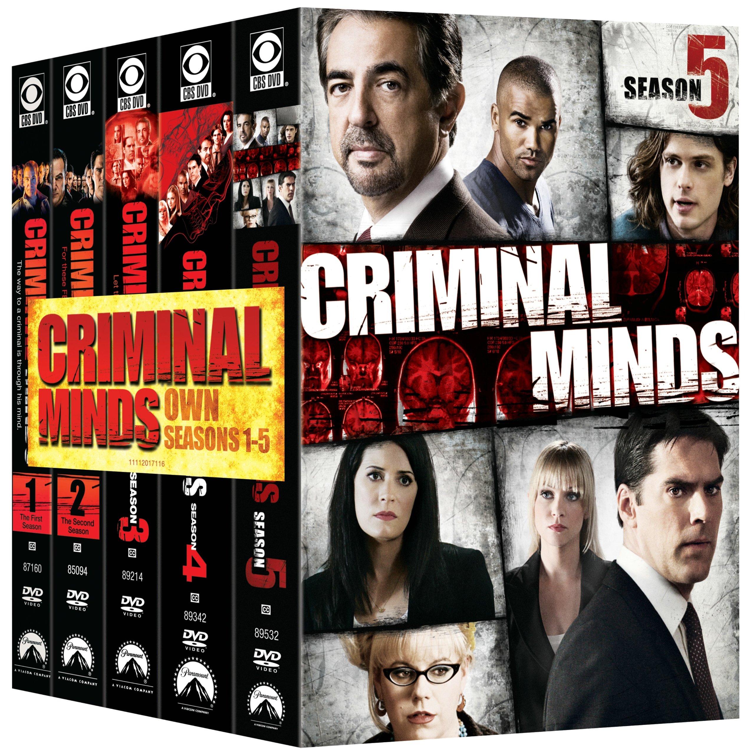 【中古】【非常に良い】Criminal Minds: 5 Season Pack [DVD]