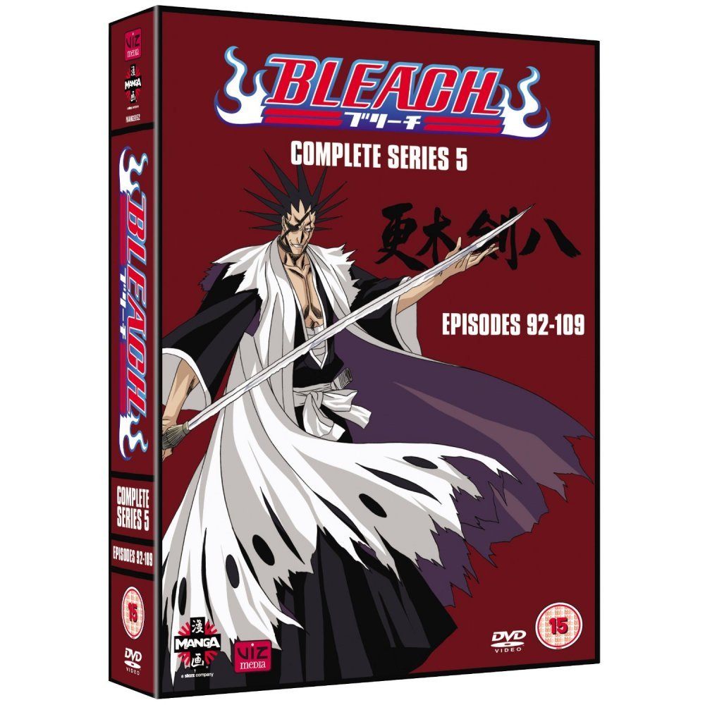 【中古】【非常に良い】ブリーチ / BLEACH シーズン5(バウント・尸魂界 強襲篇) コンプリート DVD-BOX (92-109話 445分) アニメ[DVD] [Import] 12,573円