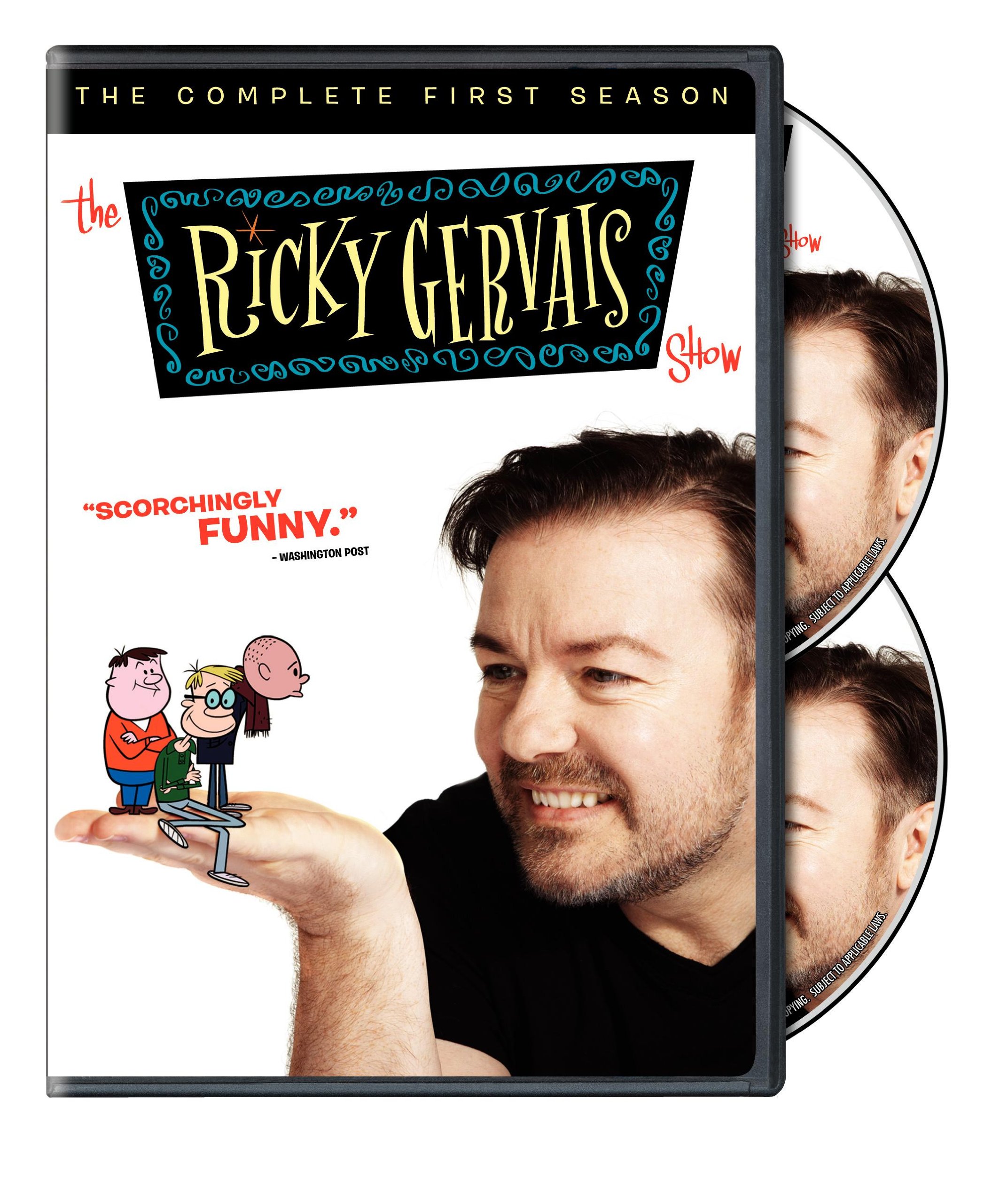 【中古】【非常に良い】Ricky Gervais Show: Complete First Season [DVD]